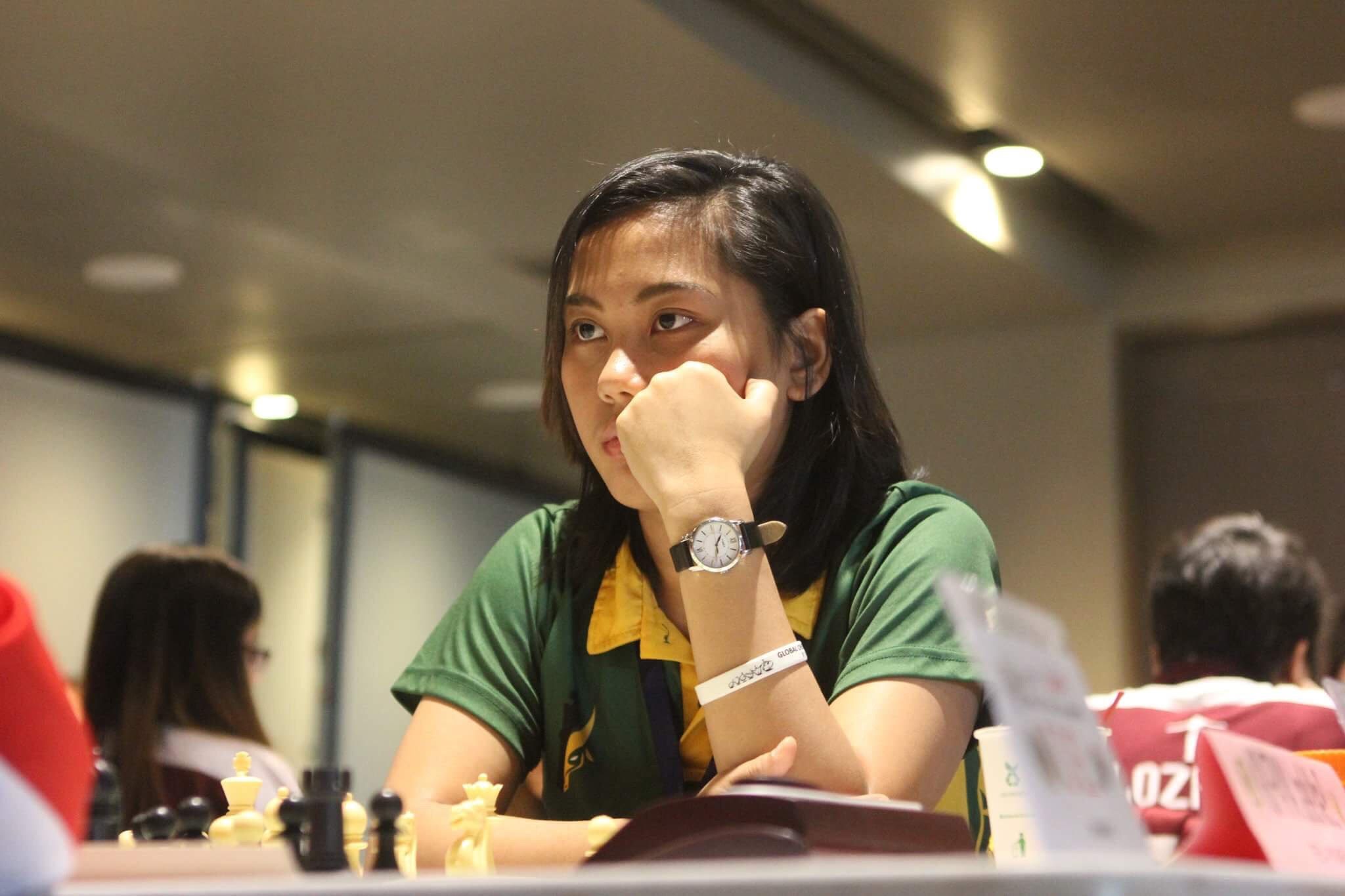 "Some people say I could’ve been more: a great doctor, lawyer, or something else. But I want chess. My heart wants chess," says Janelle Mae Frayna. Photo by Alexx Esponga/Rappler  