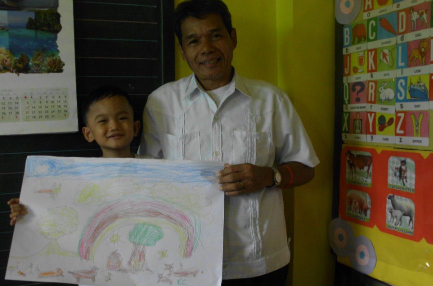 MORE THAN A JOB. For Teacher Hilarion, being a teacher is more than just a profession – it is a devotion. 