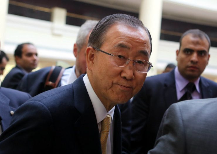UN chief Ban to visit Gaza