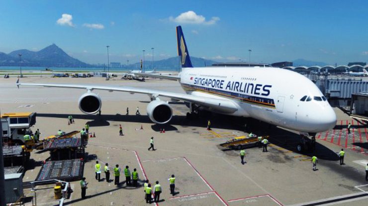 Singapore Airlines half-year profit down 55.5%
