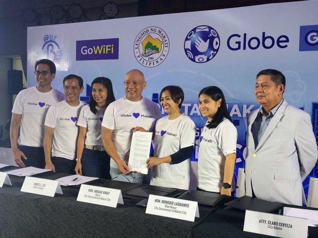 Makati to soon get free public WiFi from Globe