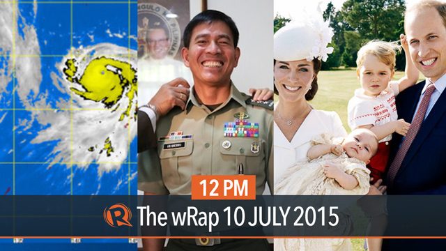 New AFP chief, Typhoon Falcon, Princess Charlotte | 12PM wRap