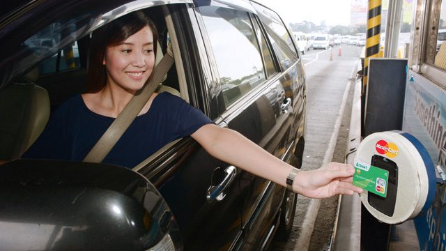 Through the PayMaya Tap-To-Pay terminal installed in toll booths within select tollways, users are able to quickly pay their tolls using their contactless cards 