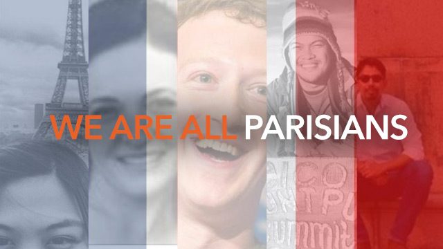 ‘We are all Parisians:’ Facebook users one with Paris