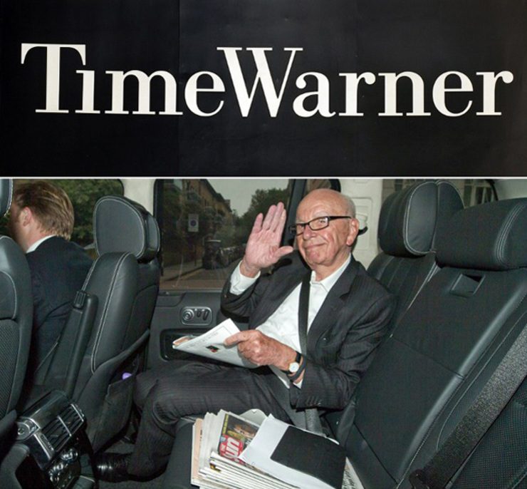 Murdoch moves on from Time Warner bid, hails earnings