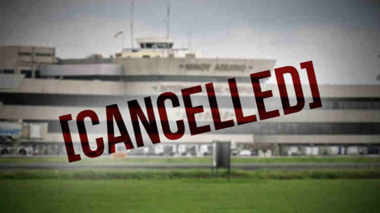 Cancelled flights Sunday, January 18