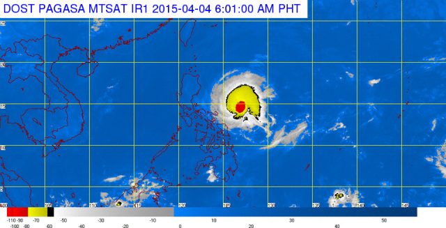 Chedeng maintains strength; more areas under storm signals