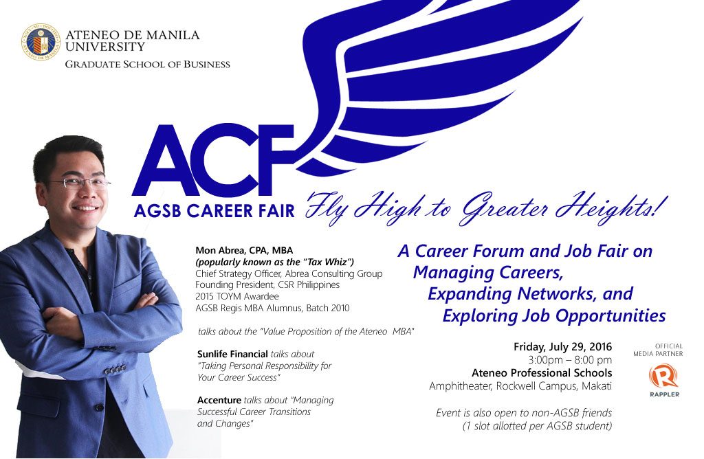 AGSB Career Fair: Fly High to Greater Heights