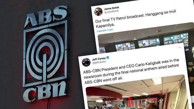IN PHOTOS: Inside the ABS-CBN newsroom during first post-Martial Law shutdown
