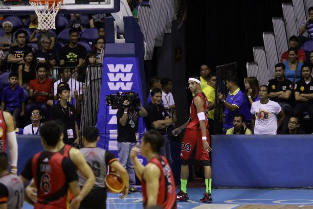 Arwind Santos unhappy with ejection: ‘I was just playing around’