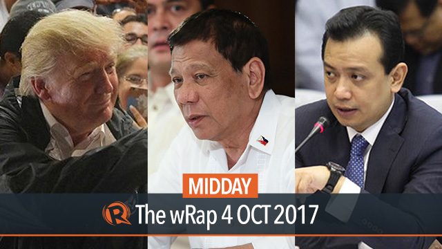 Trillanes, Barangay and SK elections, Trump | Midday wRap