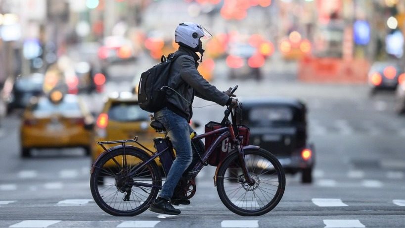 Riders to the rescue: New York food delivery during coronavirus