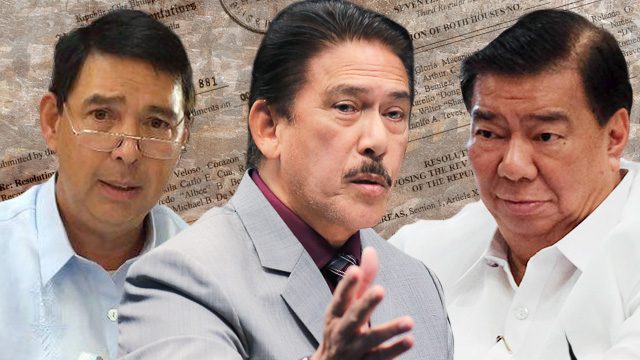 ‘Dead on arrival’: Senate leaders reject Arroyo’s draft charter