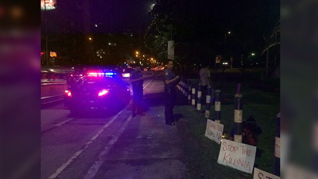 Netizens question cops’ visit to Ateneo rally vs extrajudicial killings