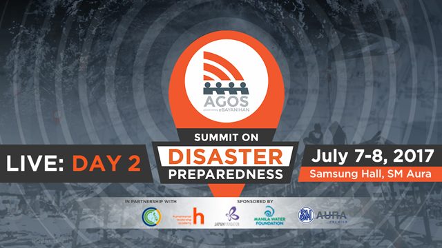 LIVE: Day 2 of Agos Summit on Disaster Preparedness