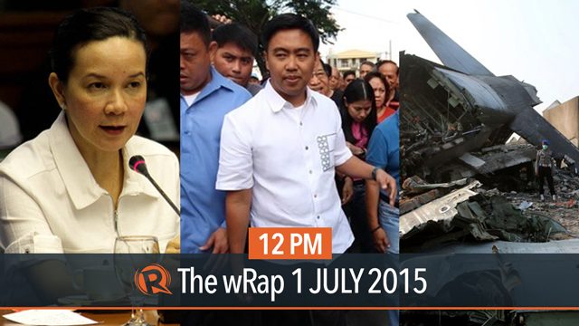 Binay steps down, Bloomberg on Poe, military plane crash | 12PM wRap