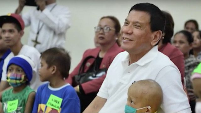 New Duterte ads depict him as protector of children