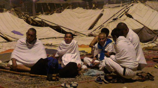 Tenda jemaah asal Jakarta di Arafah roboh tersapu angin