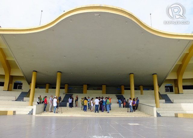 Quirino Grandstand renovations underway for papal visit