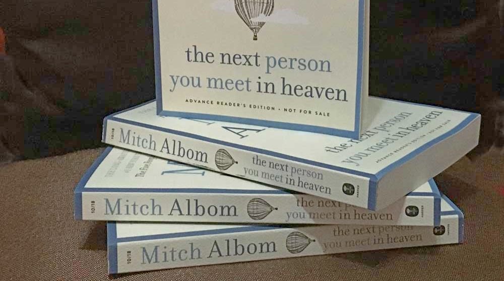 Mitch Albom’s ‘The Next Person You Meet in Heaven’ hits bookshelves