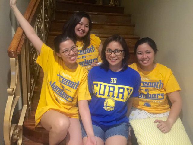 #DubNation: VP Leni Robredo and family show support for Golden State Warriors