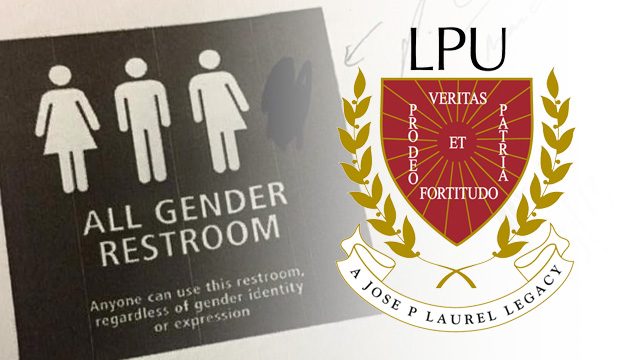 Gender-neutral toilets to be built in LPU Manila
