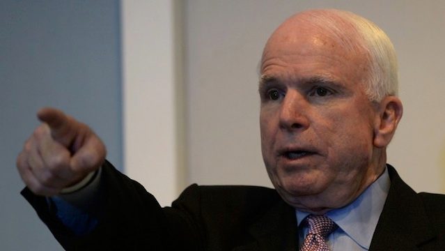 John McCain, unbridled titan of American politics