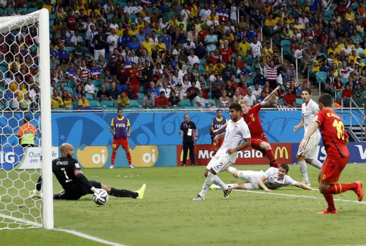 World Cup: Belgium overcomes American resistance to reach quarters