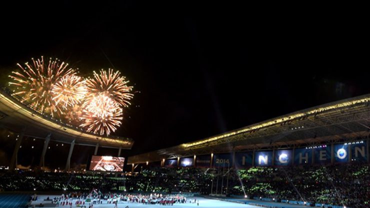 North, South Korea show unity as Asian Games close