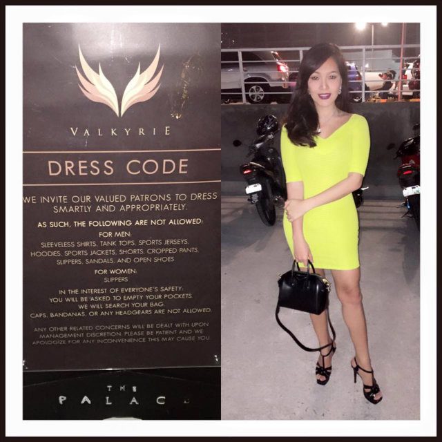 DRESS CODE. Trixie Maristela questions Valkyrie's dress code. Photo from Maristela's Facebook.  