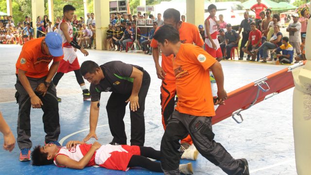 NCR, Calabarzon athletes face injuries ahead of basketball semis bout