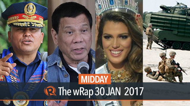 Miss Universe, war on drugs, Duterte on EDCA | Midday wRap