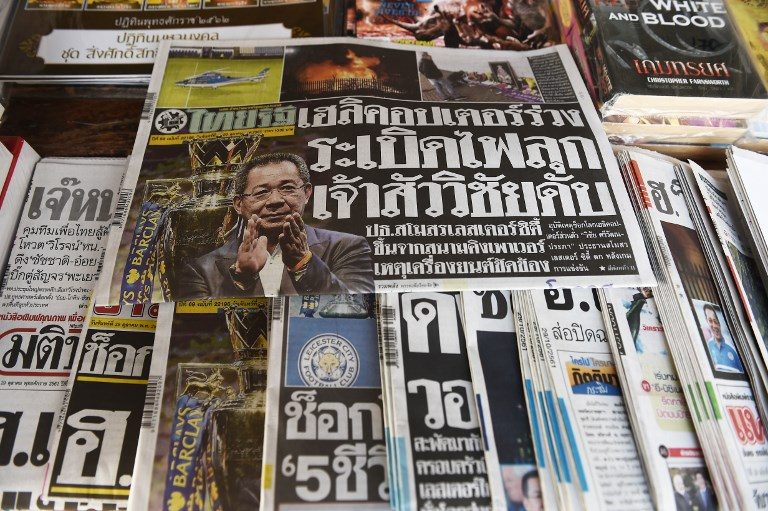 Delight to despair: Thais stunned by death of billionaire Vichai