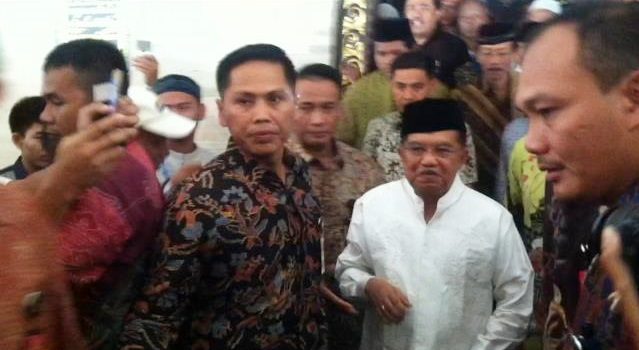 JK ucapkan selamat tahun baru di Masjid Gede Keraton Yogyakarta