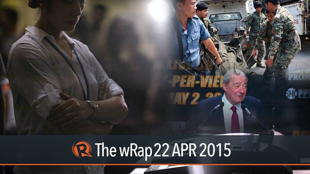 PCOS machines, Mamasapano report, Mayweather-Pacquiao contract | The wRap