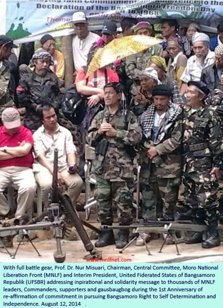 Misuari surfaces to mark 1st anniversary of Zamboanga siege