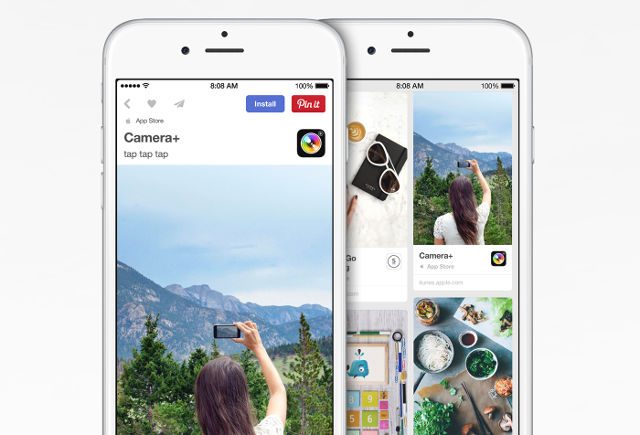 Apple teams up with Pinterest for app download Pins
