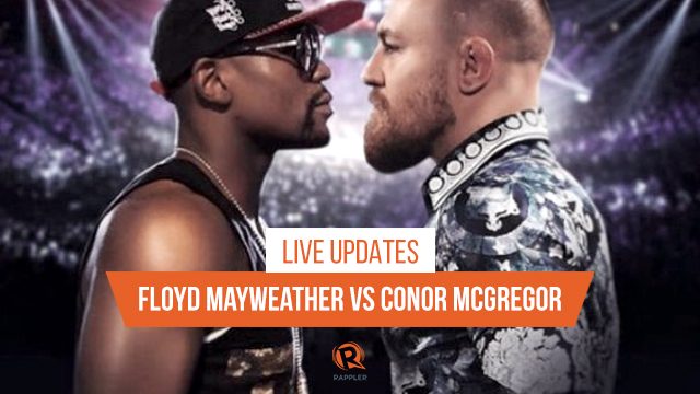 LIVE UPDATES: Floyd Mayweather vs Conor McGregor fight