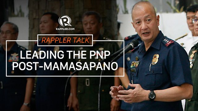Rappler Talk: Leonardo Espina on leading the PNP post-Mamasapano