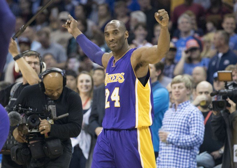 Kobe bids NBA farewell as Golden State chases history