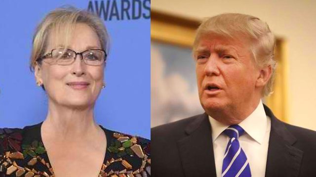 Trump lashes out at Streep over Golden Globes speech