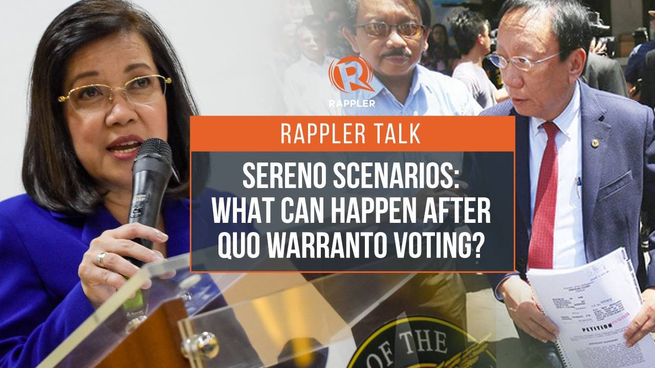 Rappler Talk: Constitutional law professor Dan Gatmaytan on Sereno scenarios