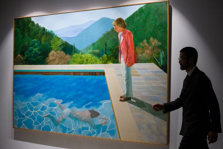 David Hockney painting sells for $90.3M, smashes living artist record