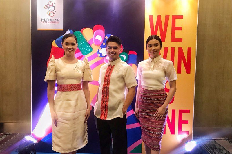 TRADITION. The presenters in the victory ceremony will be wearing traditional Filipino costumes. Photo by Beatrice Go/Rappler  