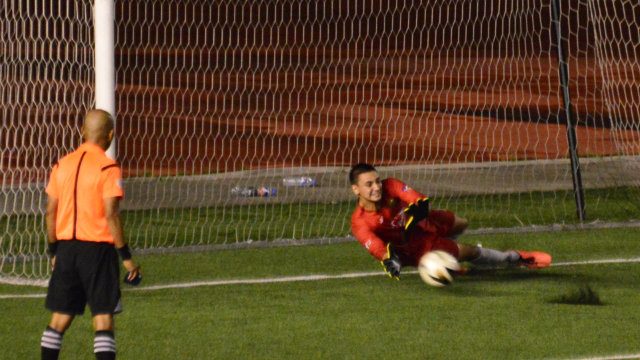 Filipino-Canadian Nick O'Donnell reaffirmed his status as the best young goalkeeper in the country. Photo by Bob Guerrero/Rappler 