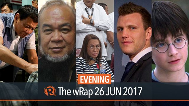 Duterte, Soganub, Harry Potter | Evening wRap