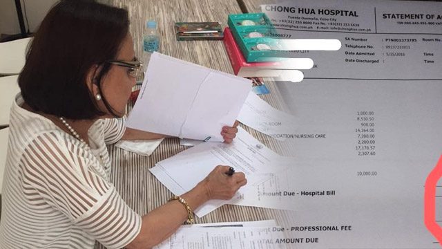 Cebu City acting mayor denies stopping hospital assistance