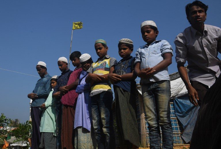 Rohingya say prayers of thanks after repatriation halted