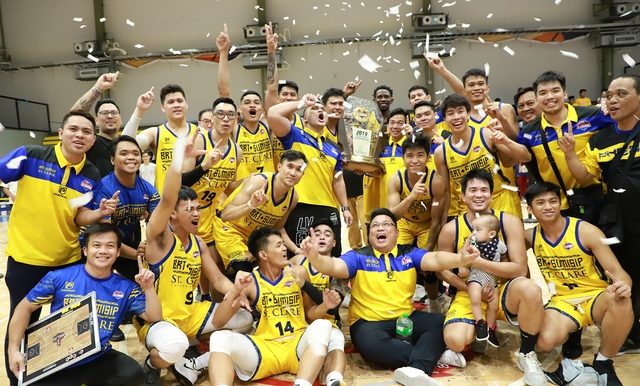 BRT Sumisip-St Clare nips Marinerong Pilipino for PBA D-League crown