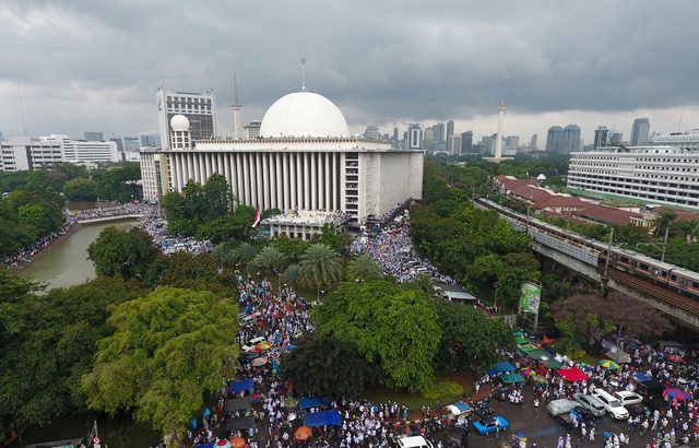 Ilustrasi Masjid Istiqlal Jakarta. Foto oleh Wahyu Putro A/Antara 